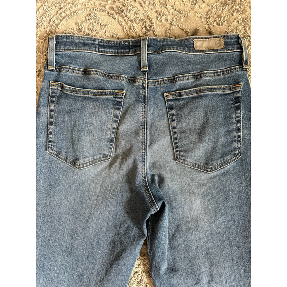 AG - ED Women's The Isabelle High-Rise Straight Crop Jeans Sz30 - Picture 10 of 10